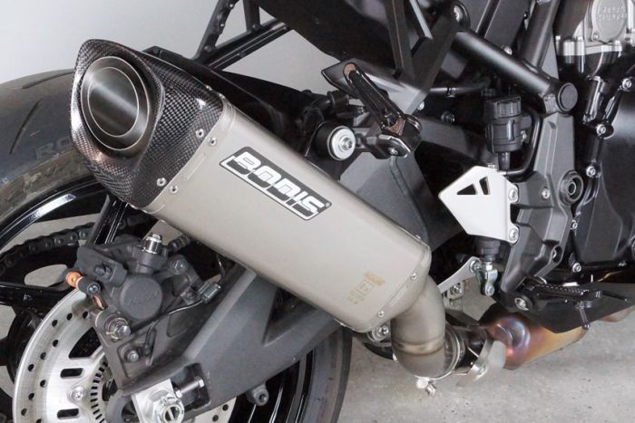 Bodis uitlaat Kawasaki ZH2 vanaf 2021 V4-M-CA Titanium (Euro 5)